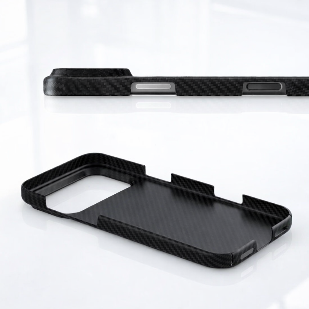 VλLOᏒ Carbon Fiber Noir — iPhone 17 Pro/Pro Max