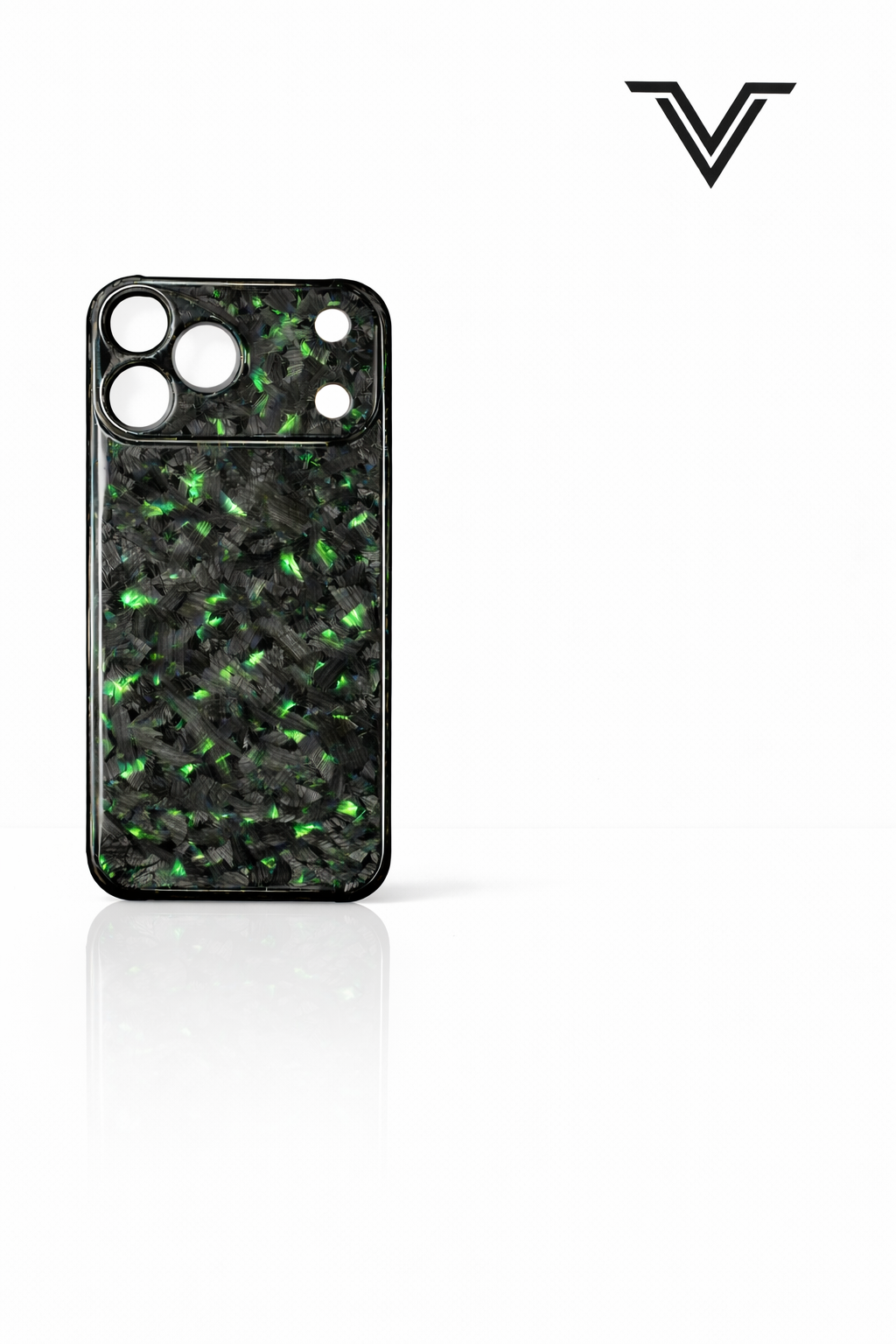 VλLOᏒ Signature Forged Carbon Verde — iPhone 17 Pro/Pro Max