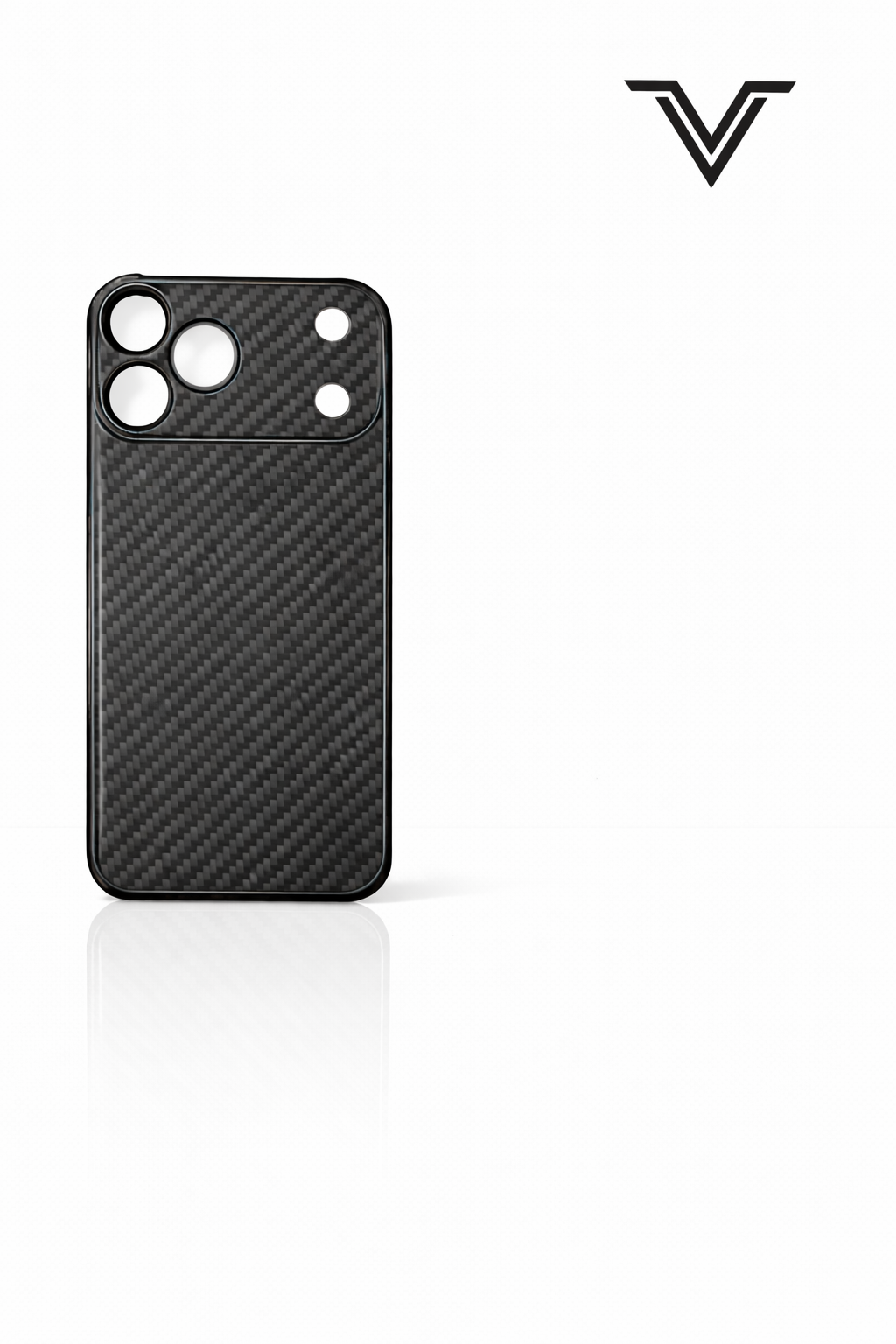 VλLOᏒ Signature Carbon Fiber Shadow — iPhone 17 Pro/Pro Max