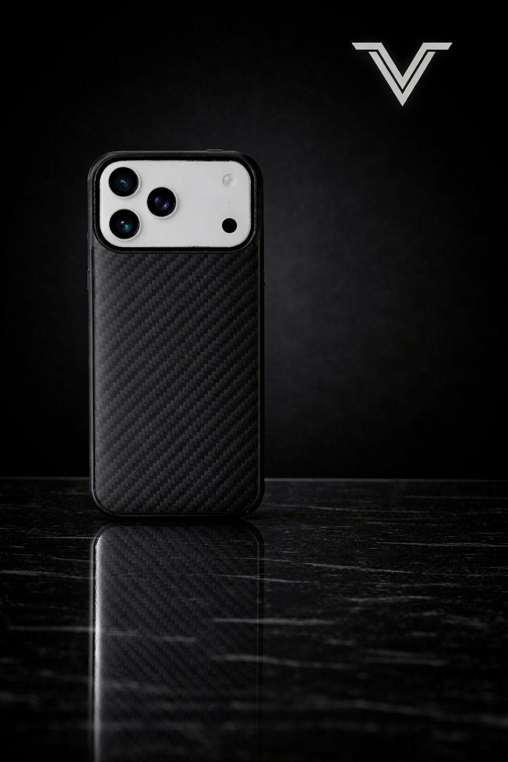 VλLOᏒ Carbon Fiber Shadow — iPhone 17 Pro/Pro Max