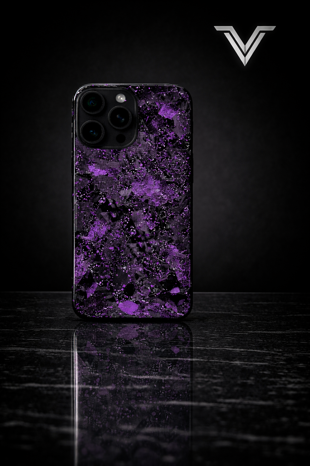 VλLOᏒ Forged Carbon Royal Purple