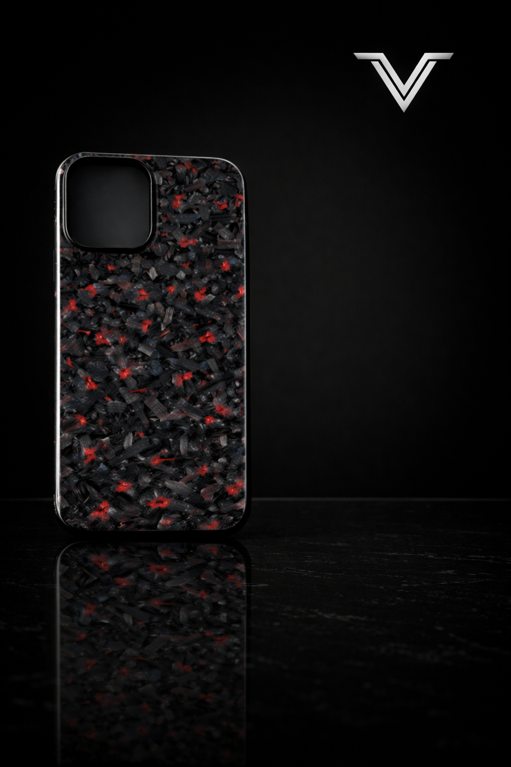 VλLOᏒ Forged Carbon Rosso