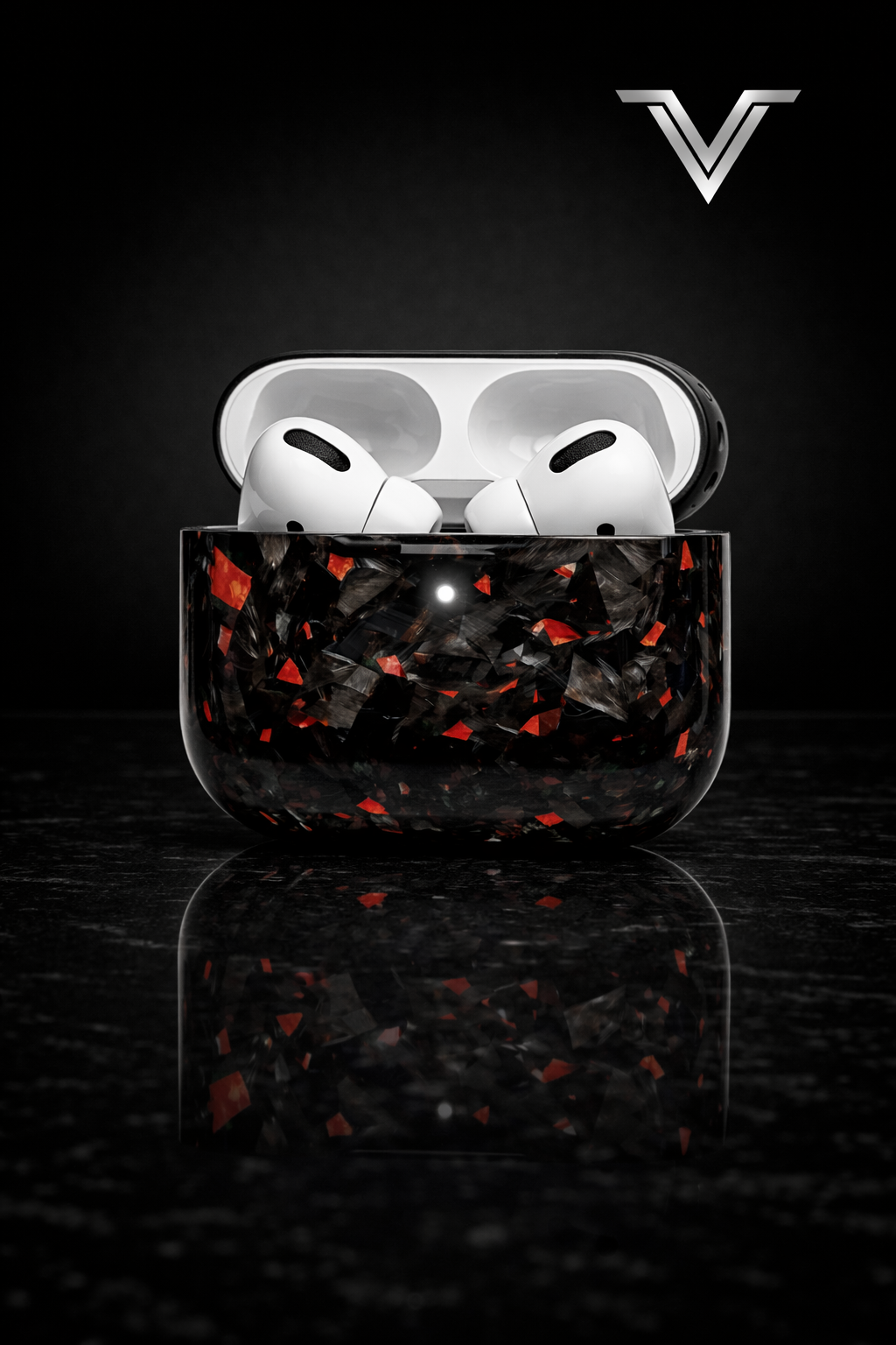 VλLOᏒ AirPods Forged Carbon Case